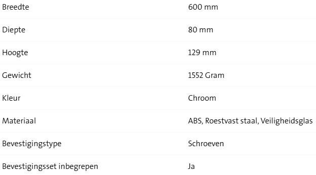 Geesa Topaz Planchet 60CM - Afbeelding 2