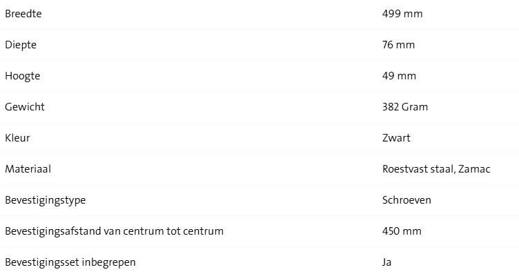 Geesa Nemox Handdoekrek 45CM - Afbeelding 2