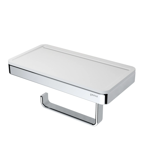 Geesa Frame Toiletrolhouder Met Planchet