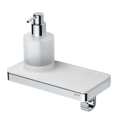 Geesa Frame Zeepdispenser 200ML Met Planchet en Handdoekhaak