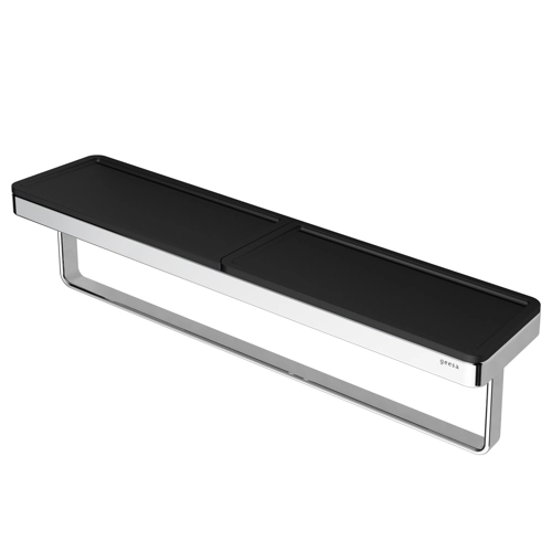 Geesa Frame Handdoekrek Met Plateau 42CM