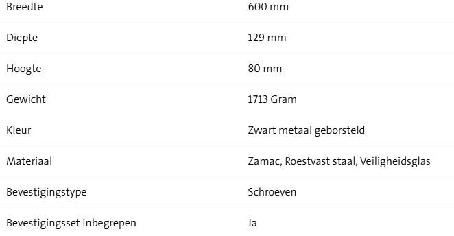 Geesa Opal Planchet 60CM - Afbeelding 2