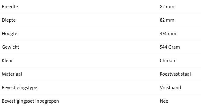 Geesa Nemox Toiletborstel Met Houder Vrijstaand - Afbeelding 2