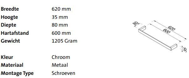 Geesa Modern Art Handdoekrek 60CM - Afbeelding 2