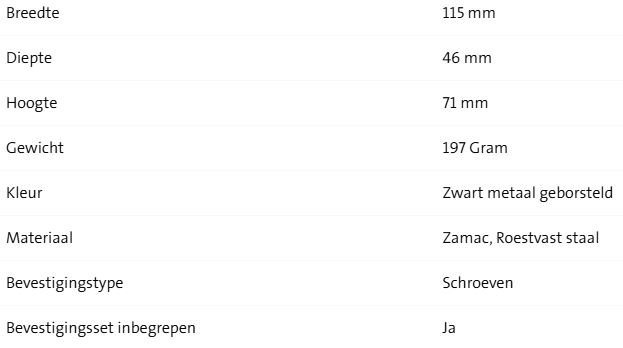 Geesa Opal Handdoekhaak Dubbel - Afbeelding 2