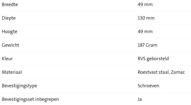 Geesa Nemox Reserverolhouder - Afbeelding 2