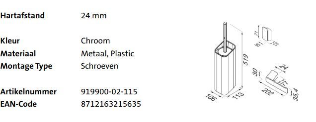 Geesa Shift Toiletaccessoireset - Afbeelding 2