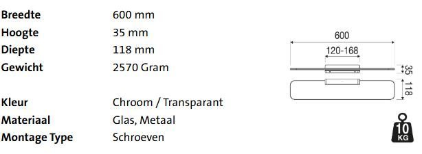 Geesa Shift Planchet 60cm - Afbeelding 2