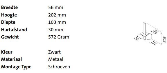 Geesa Shift Reserverolhouder - Afbeelding 2