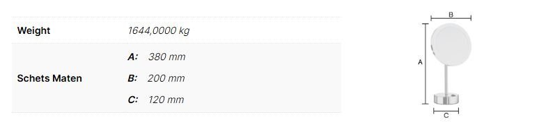 Smedbo Outline Vergrotingsspiegel - Afbeelding 2