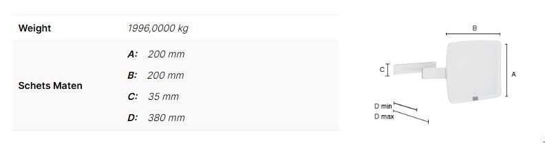 Smedbo Outline Vergrotingsspiegel Draaibaar - Afbeelding 2