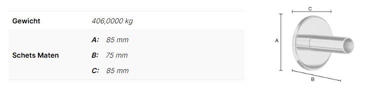 Smedbo Dry Montagepakket verticaal - Afbeelding 2