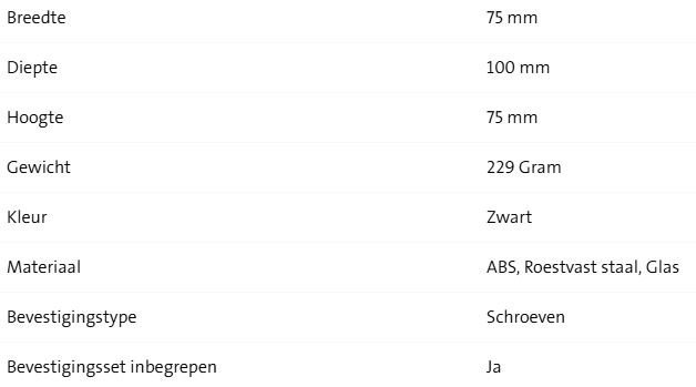 Geesa Topaz Glashouder Met Glas - Afbeelding 2