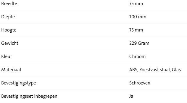 Geesa Topaz Glashouder Met Glas - Afbeelding 2