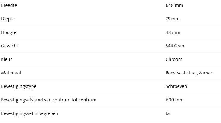 Geesa Nemox Handdoekrek 60CM - Afbeelding 2