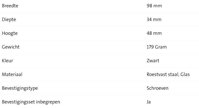 Geesa Nemox Handdoekhaak Dubbel - Afbeelding 2