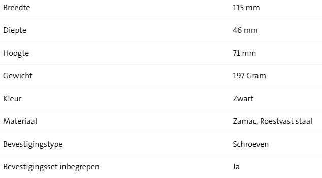 Geesa Opal Handdoekhaak Dubbel - Afbeelding 2