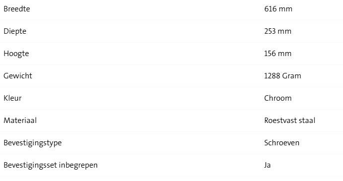 Geesa Wynk Handdoekrek Met Plateau 60CM - Afbeelding 2