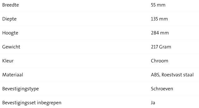 Geesa Topaz Reserverolhouder - Afbeelding 2