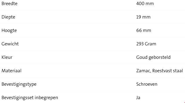 Geesa Opal Handdoekrek 1 Arm - Afbeelding 2