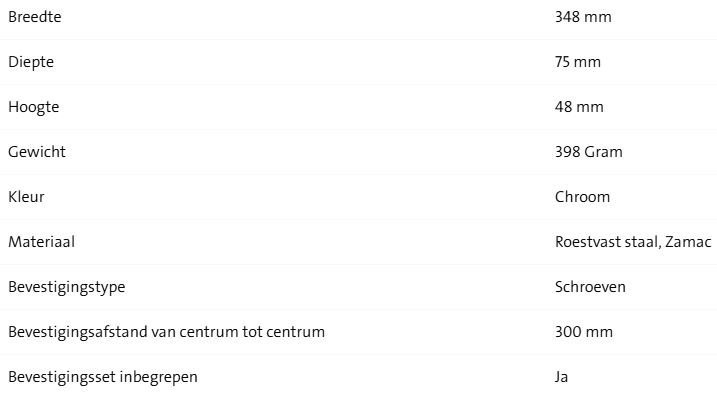 Geesa Nemox Badgreep 30CM - Afbeelding 2