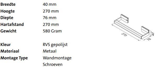 Geesa Craft Badgreep 30CM - Afbeelding 2