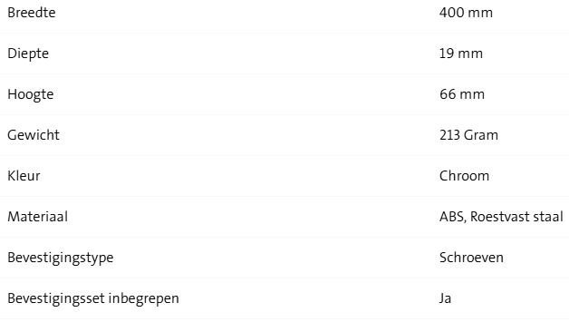 Geesa Opal Handdoekrek 1 Arm - Afbeelding 2