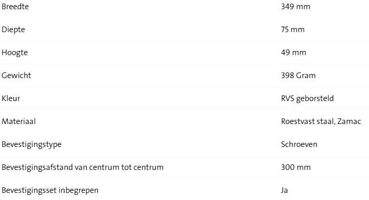 Geesa Nemox Badgreep 30CM - Afbeelding 2