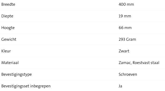 Geesa Opal Handdoekrek 1 Arm - Afbeelding 2
